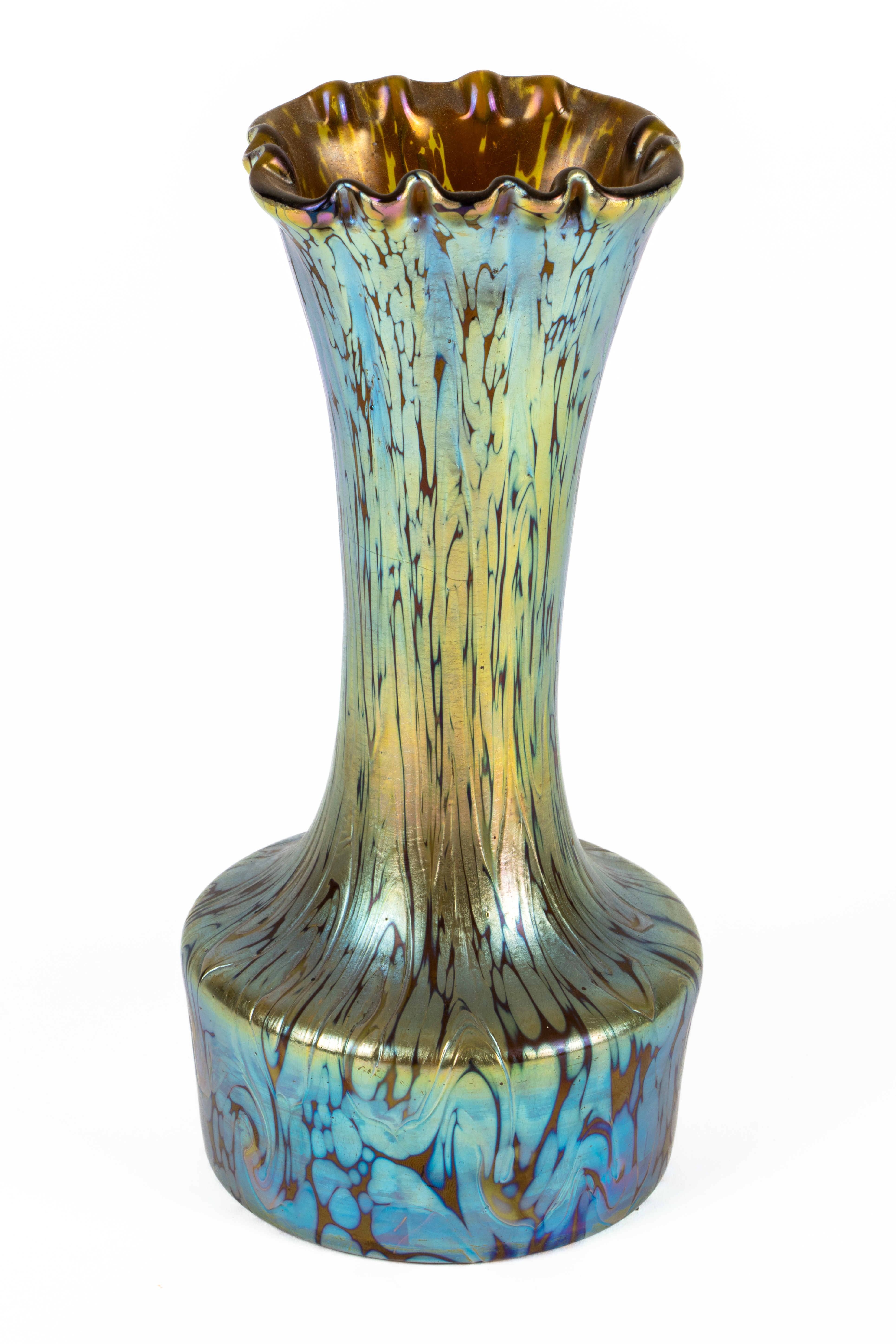 A LOETZ PHAENOMEN PG 7766 IRIDESCENT GLASS VASE - Image 2 of 3