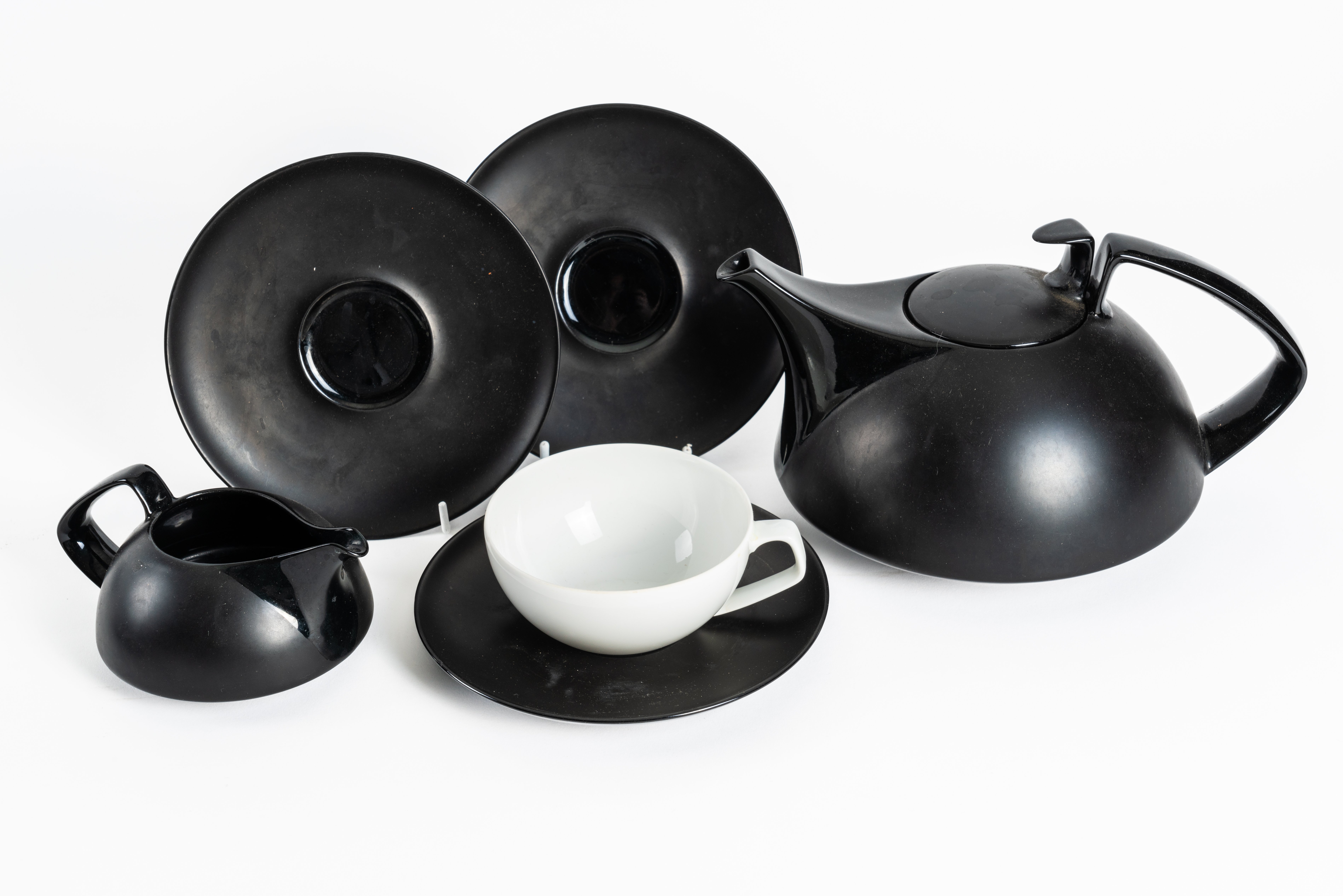 A ROSENTHAL STUDIO LINE TAC WALTER GROPIUS TEA SERVICE (13)