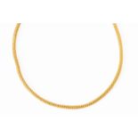 AN 18CT GOLD NECKLACE CHAIN