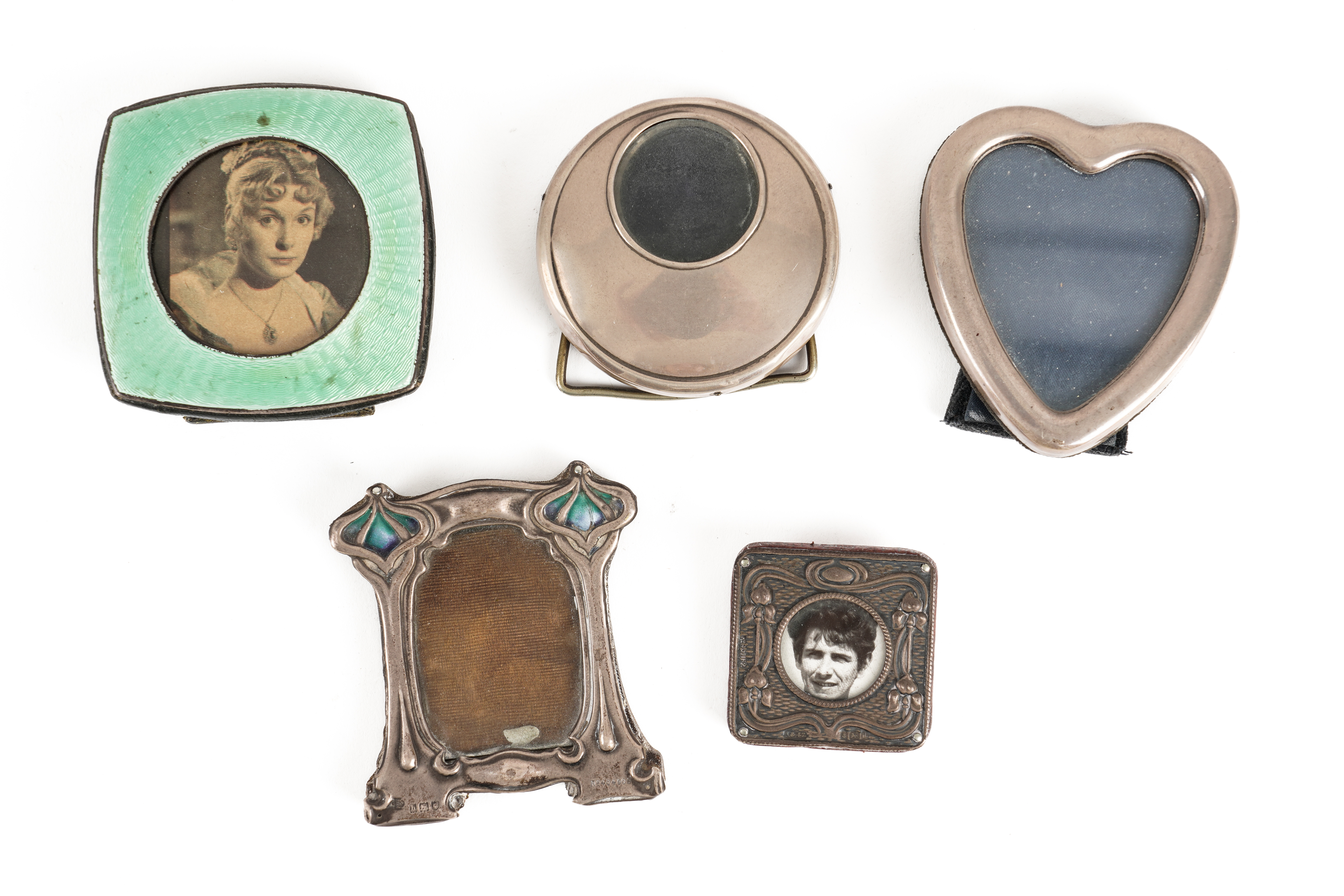 A GROUP OF FIVE SMALL PHOTOGRAPH FRAMES (5) - Image 2 of 3
