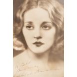 AN AUTOGRAPHED PHOTOGRAPH OF THE ACTRESS TULLULAH BANKHEAD (1902-1968)