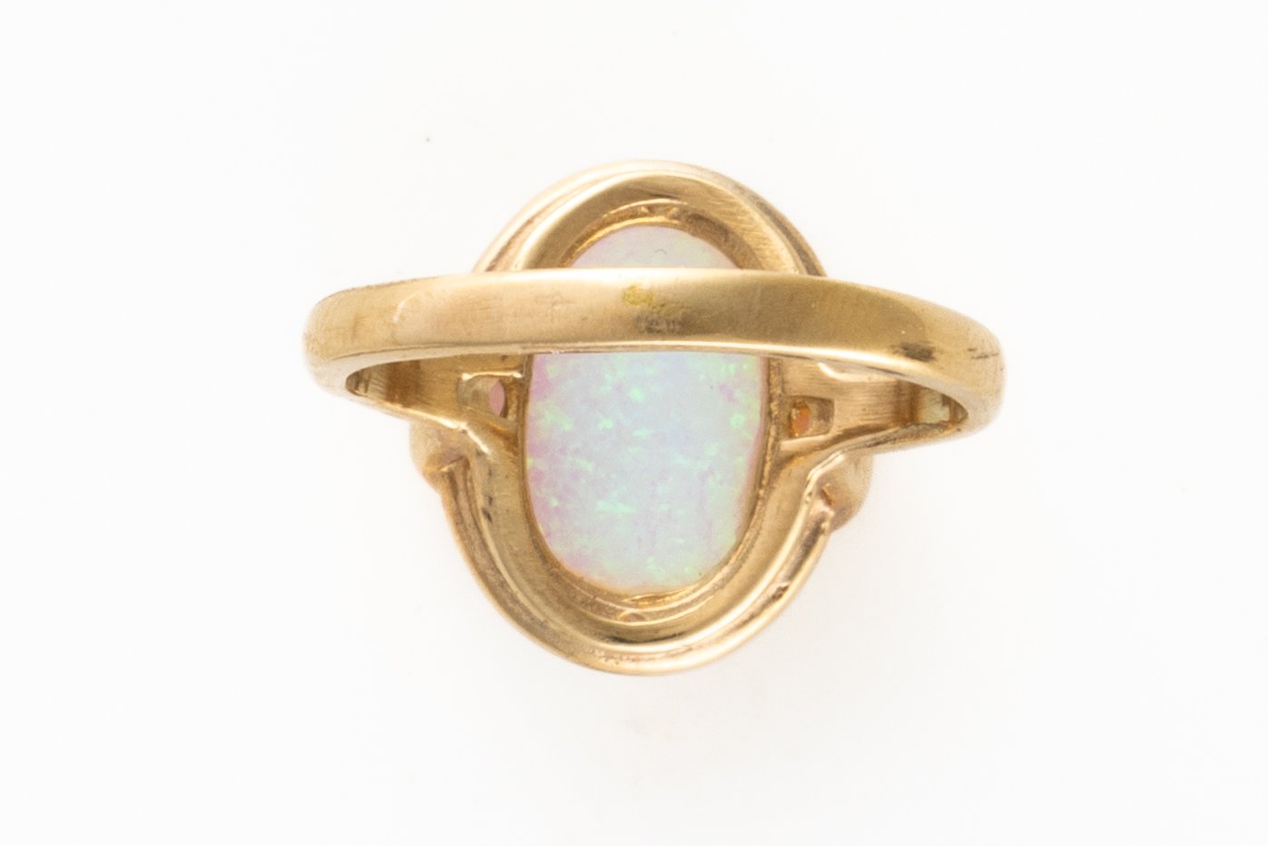 TWO OPAL RINGS (2) - Image 4 of 6