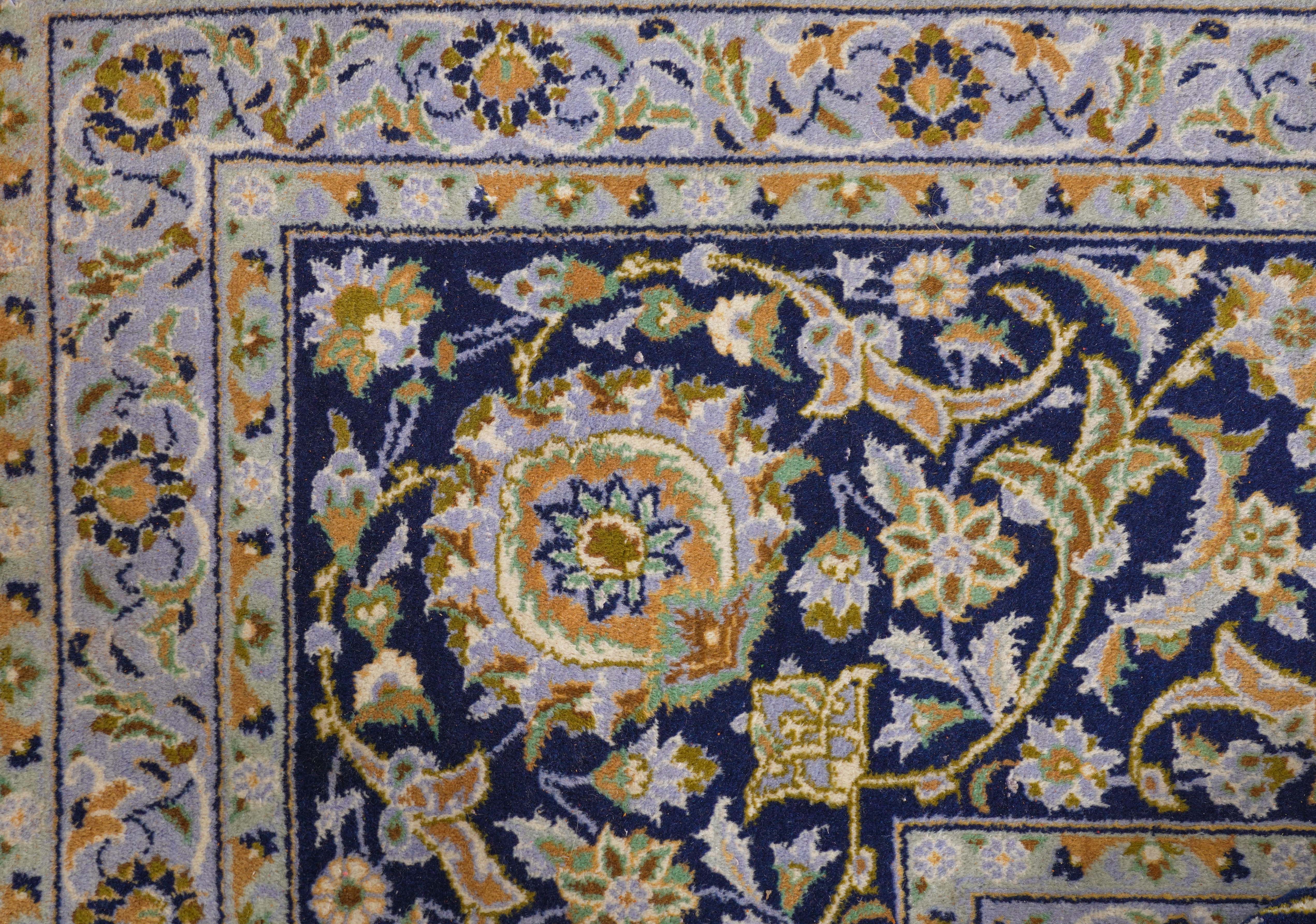 AN ESFAHAN CARPET, PERSIAN - Image 2 of 6