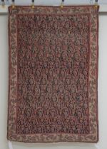 A SENNEH RUG, PERSIAN