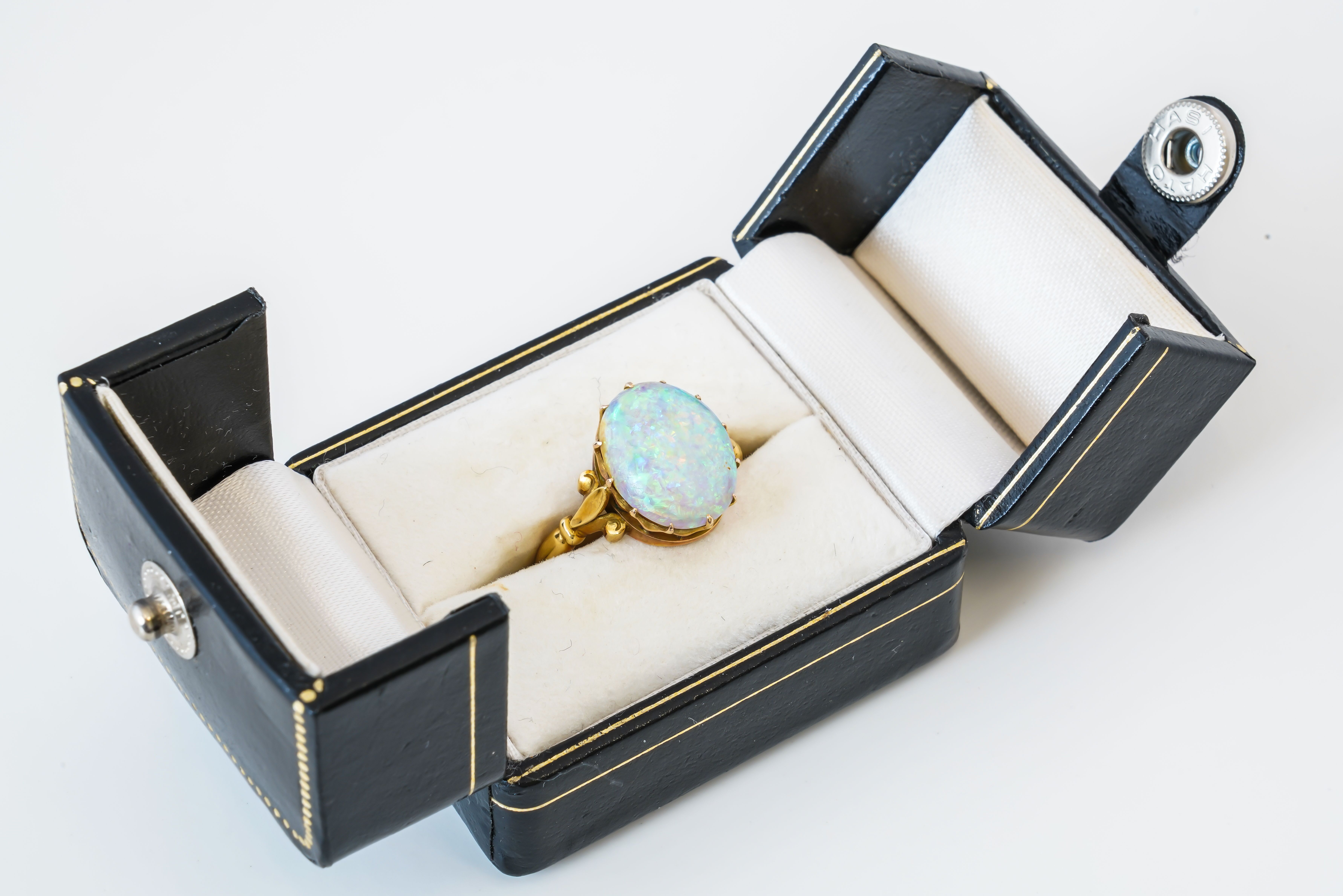 AN OPAL RING (2) - Image 4 of 4