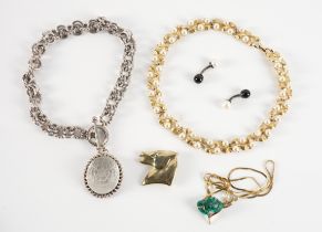 A COLLECTION OF SIGNED COSTUME JEWELLERY PIECES (6)