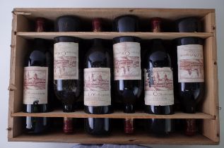 TWELVE BOTTLES OF CHÂTEAU COS D'ESTOURNEL, 2ÈME CRU CLASSÊ, ST ESTÈPHE, CB 1983 (12)