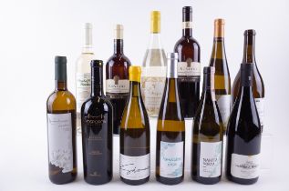 12 BOTTLES CYPRIOT, GEORGIAN, GREEK AND TURKISH WHITE WINE