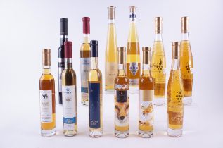 12 BOTTLES DESSERT AND ICE WINE