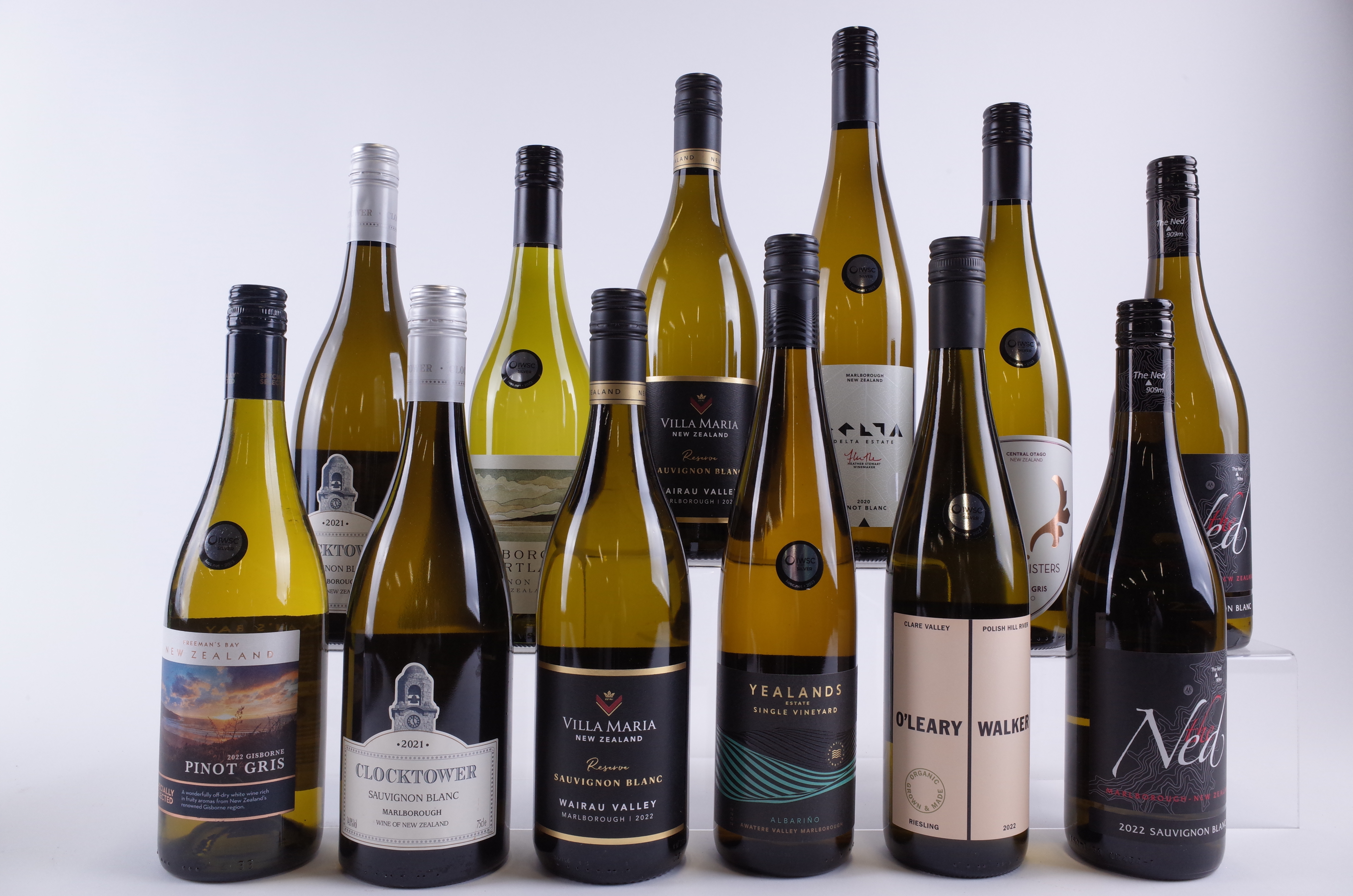 12 BOTTLES NEW ZEALAND WHITE WINE