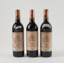 THREE BOTTLES OF CHATEAU PICHON-LONGUEVILLE AU BARON DE PICHON-LONGUEVILLE (3)