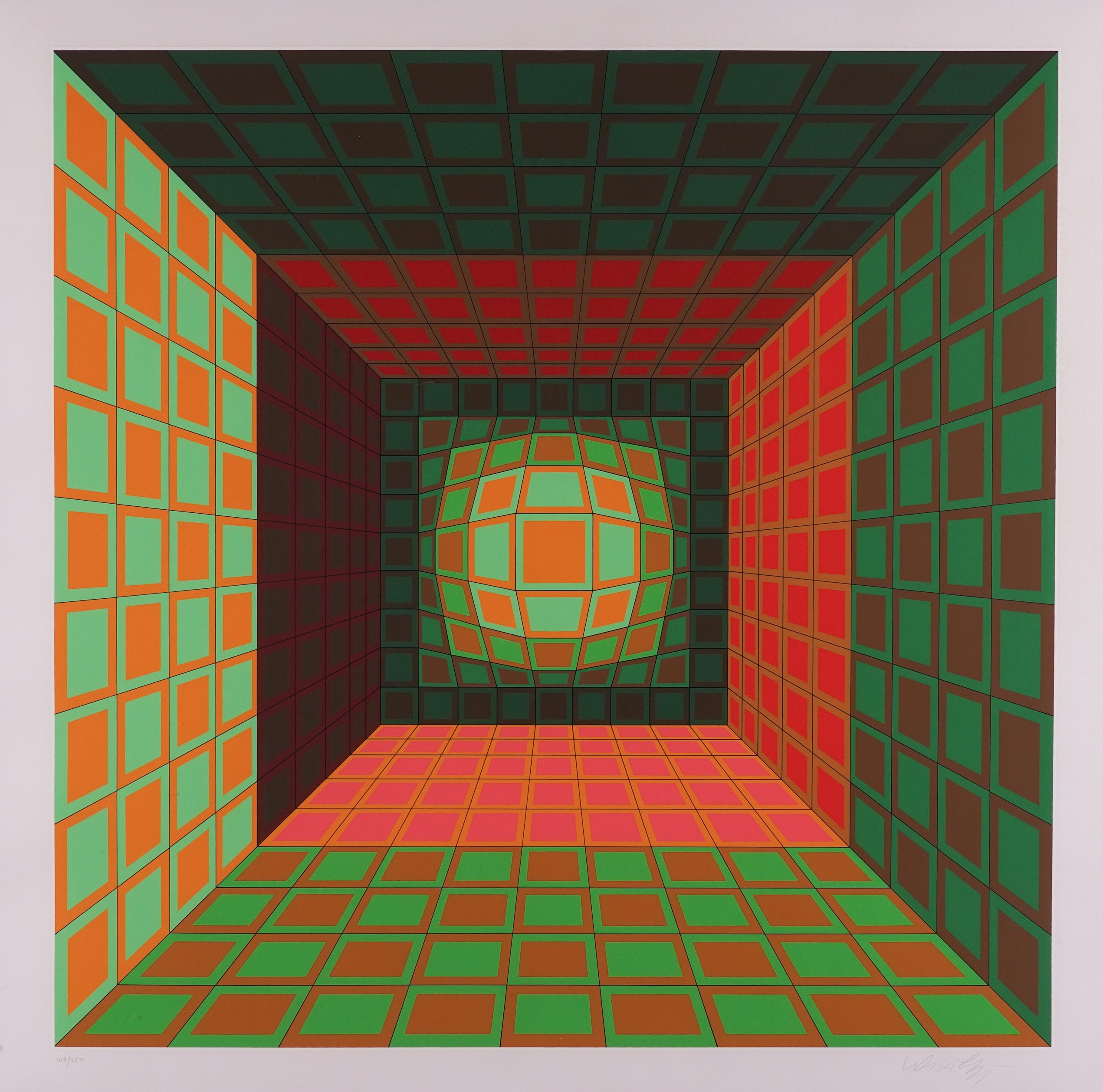 VICTOR VASARELY (HUNGARIAN/FRENCH, 1906-1997)