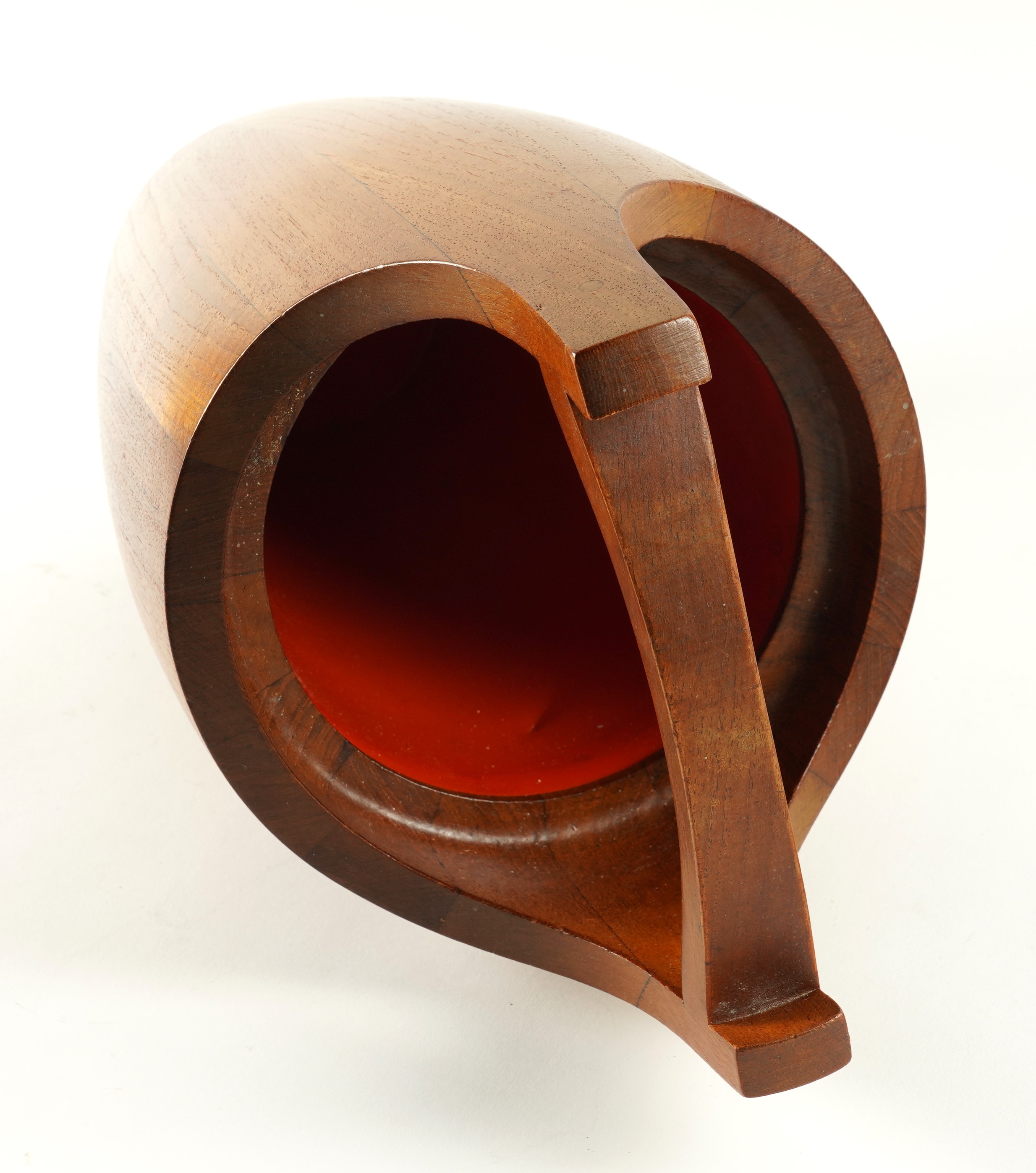 JENS QUISTGAARD FOR DANSK DESIGN: A DANISH STAVED TEAK 'CONGO' ICE BUCKET - Image 5 of 8