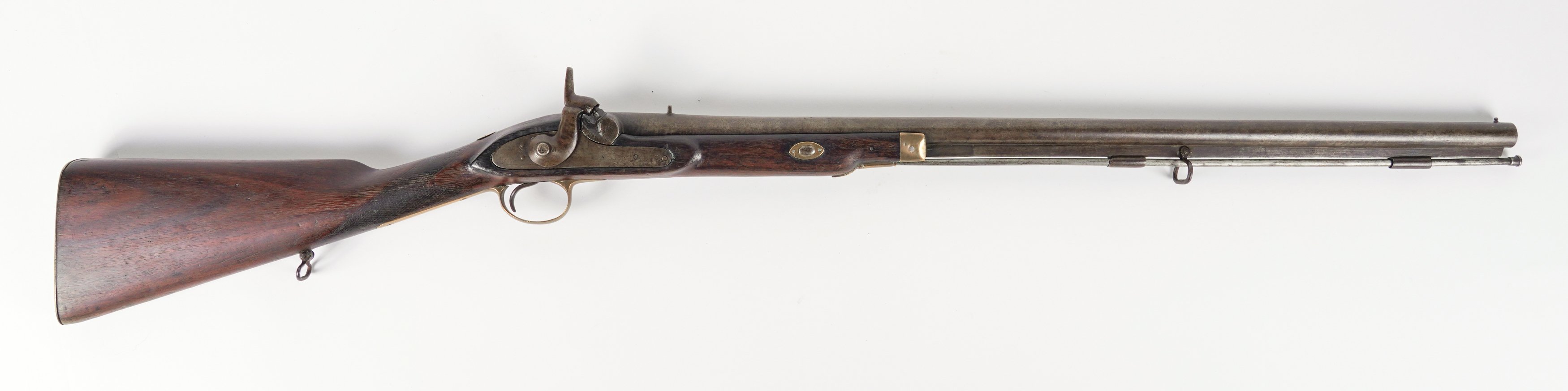 A PERCUSSION ACTION RIFLE - Image 2 of 3