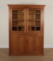 EDUCATIONAL SUPPLY ASSOC LTD; A WAXED PINE CABINET