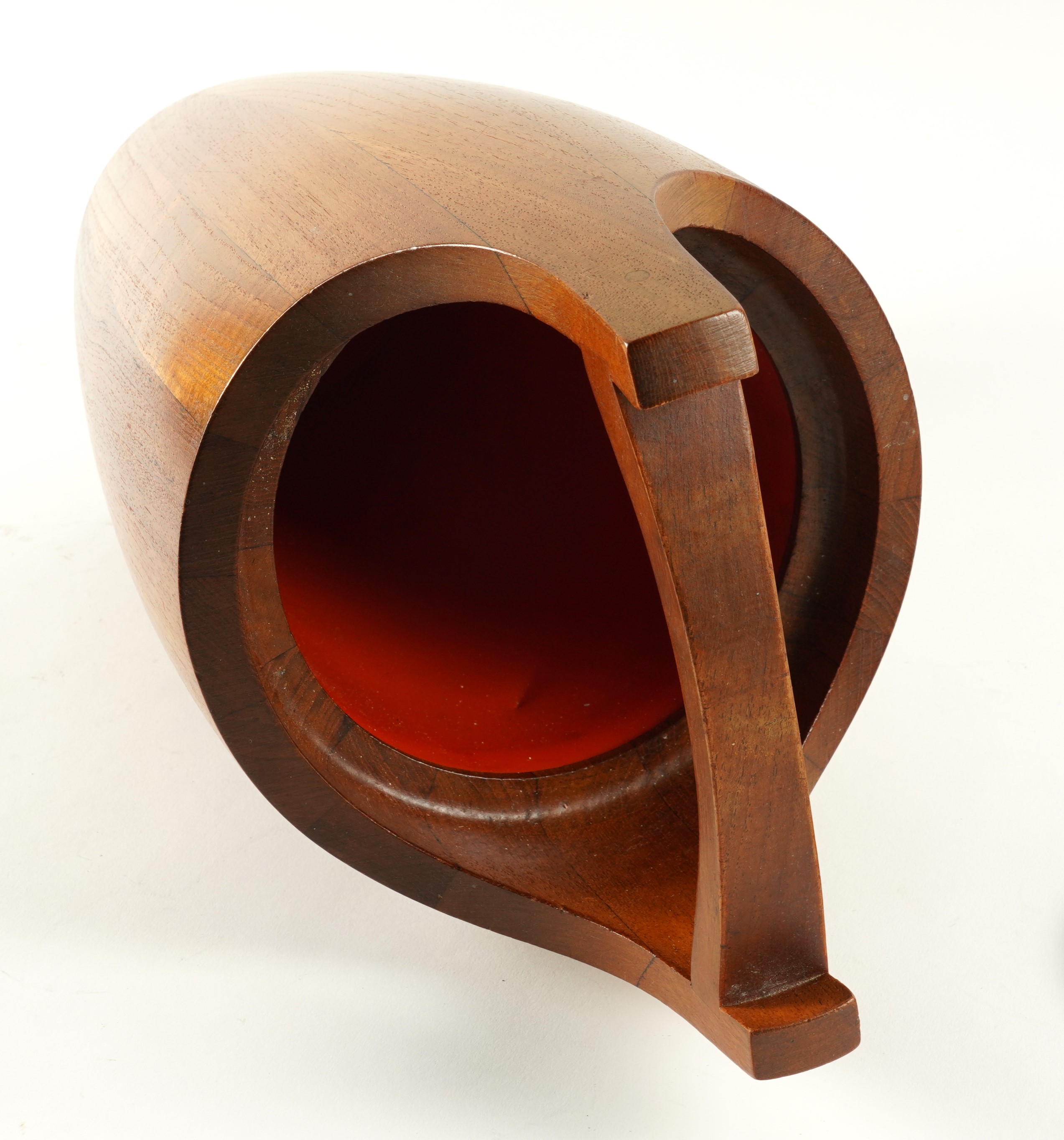 JENS QUISTGAARD FOR DANSK DESIGN: A DANISH STAVED TEAK 'CONGO' ICE BUCKET - Image 4 of 8