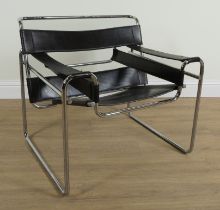 FASSEM; AFTER MARCEL BREUER, A WASSILY CHAIR