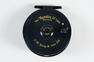 JW YOUNG AND SONS: THE RAPIDEX II 2400 CENTREPIN FISHING REEL