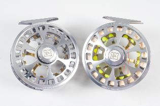 HARDY BROTHERS: TWO ULTRA LIGHT 5000DD FLY FISHING REELS (2)