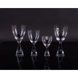 A GROUP OF HOLMEGAARD `PRINCESS' PATTERN DRINKING GLASSES (46)