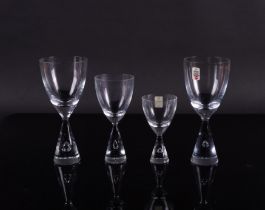 A GROUP OF HOLMEGAARD `PRINCESS' PATTERN DRINKING GLASSES (46)