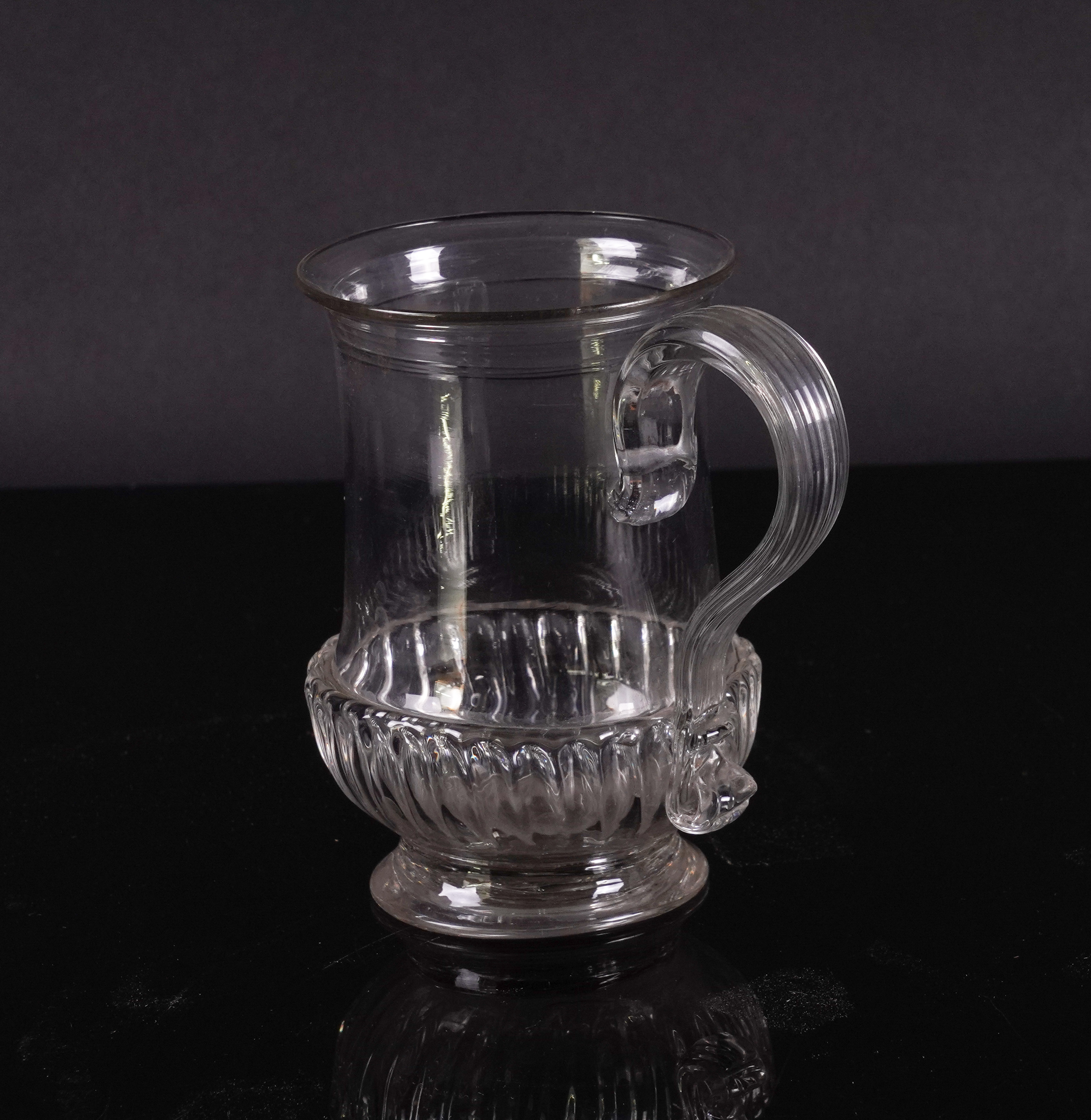 AN ENGLISH GLASS MUG - Image 3 of 4