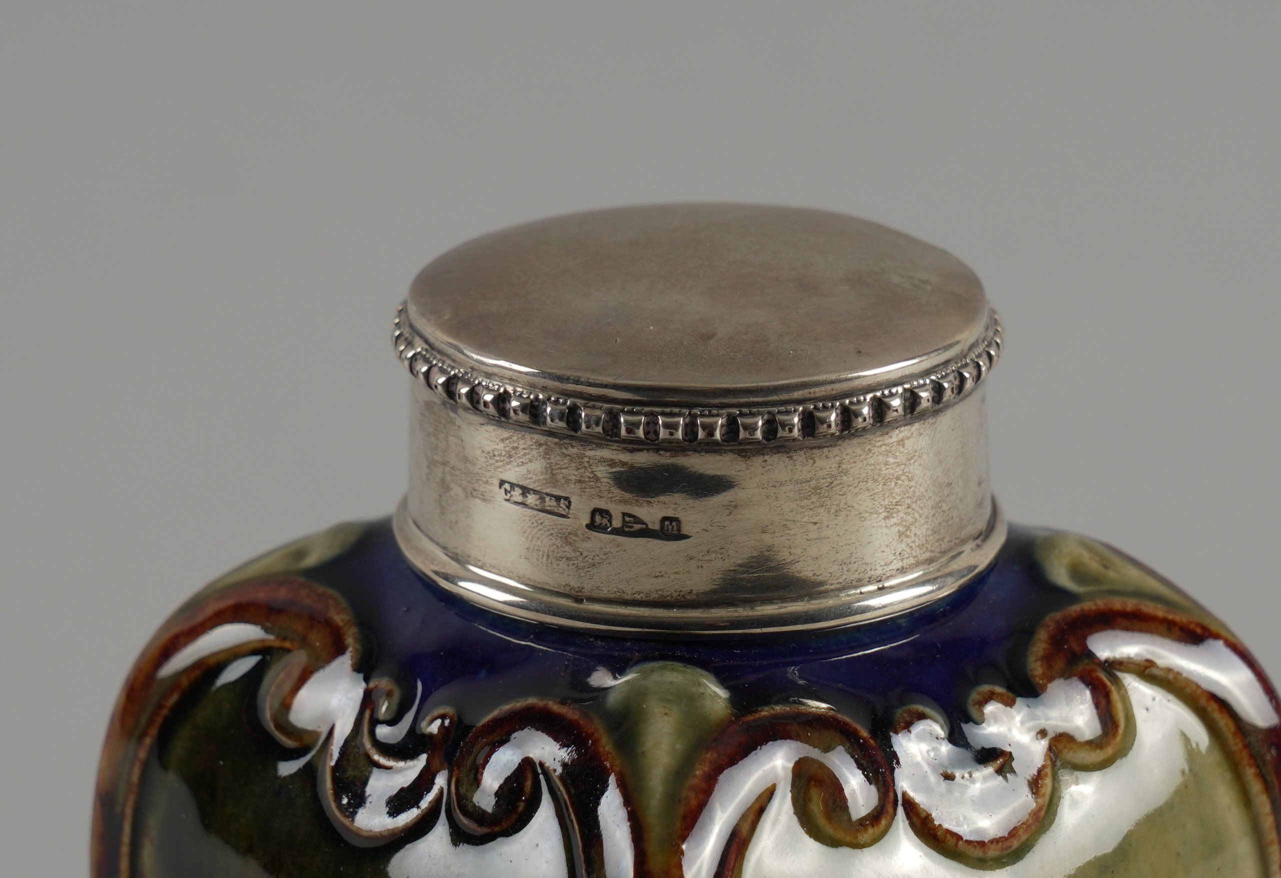 A GROUP OF SILVER MOUNTED WARES (3) - Image 4 of 4