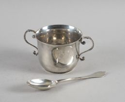 A VICTORIAN SILVER CHRISTENING SET