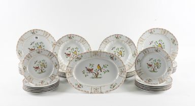 HEINRICH, VILLEROY & BOCH, A MODERN CHARLOTTENBURG PATTERN DINNER SERVICE