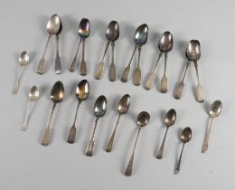 A GROUP OF SILVER TABLE FLATWARE
