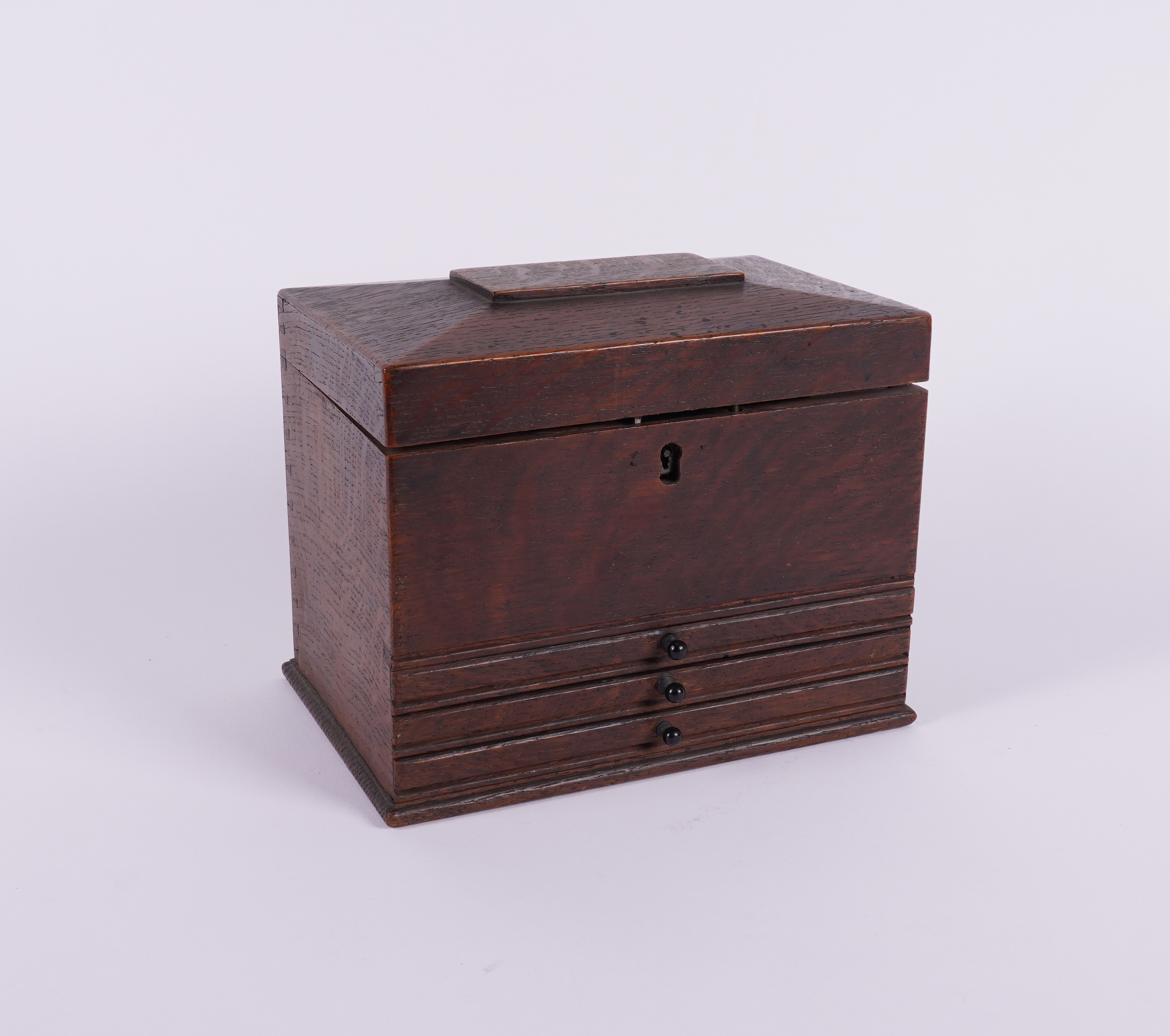 HOLTZAPFFEL & CO, LONDON: AN ANTIQUE GONIOSTAT IN MAHOGANY CASE - Image 4 of 7