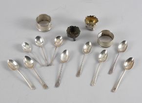 A GROUP OF SILVER (14)