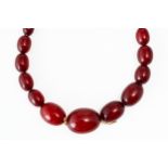A RESIN BEAD NECKLACE