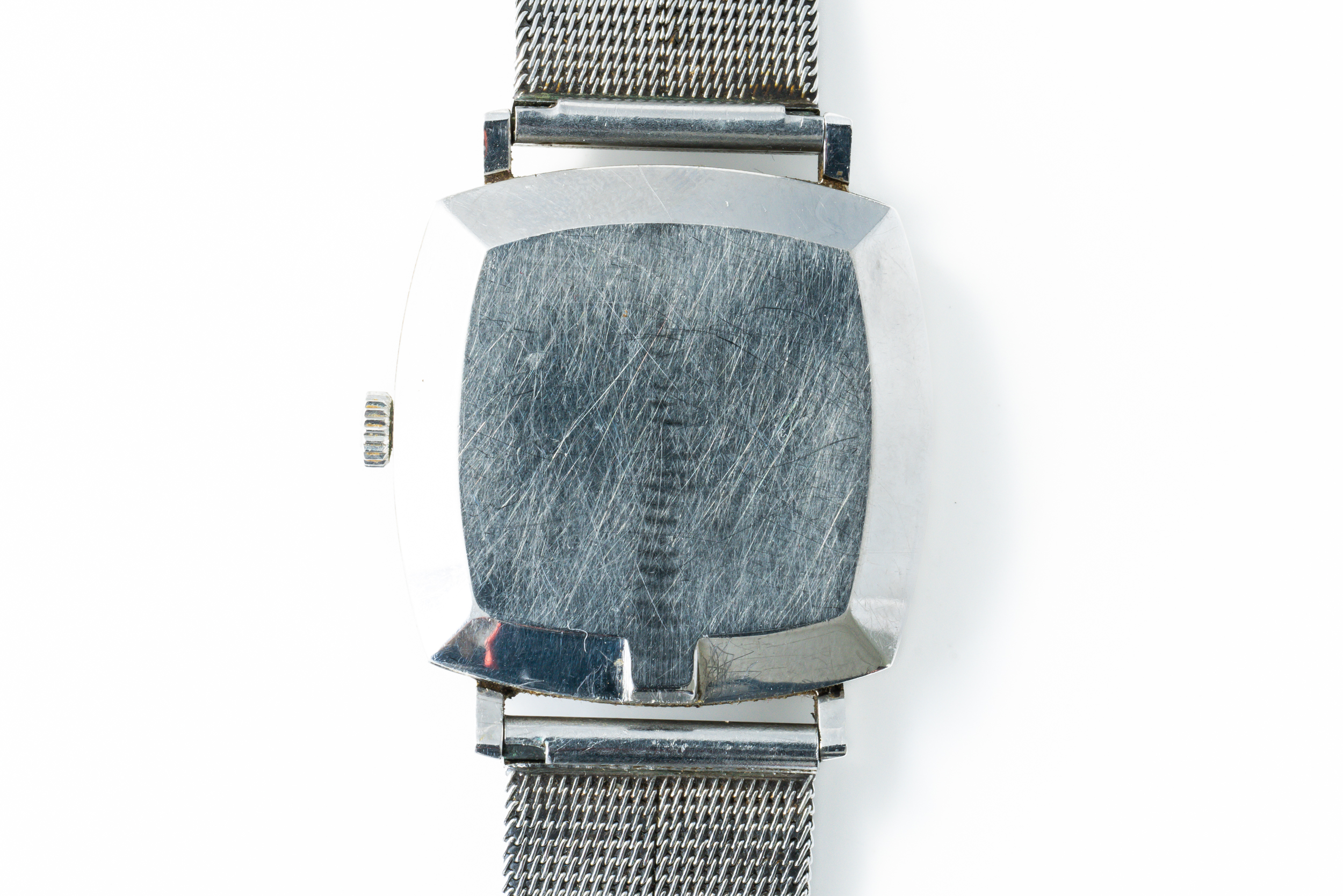 AN OMEGA AUTOMATIC STEEL CASED GENTLEMAN'S WRISTWATCH - Image 2 of 2