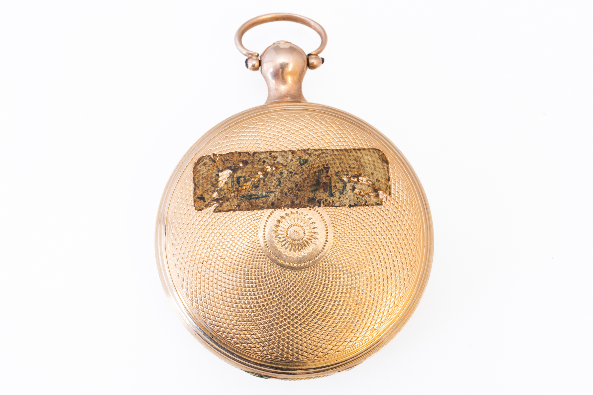 AN 18CT GOLD CASED OPENFACED POCKET WATCH - Image 2 of 4