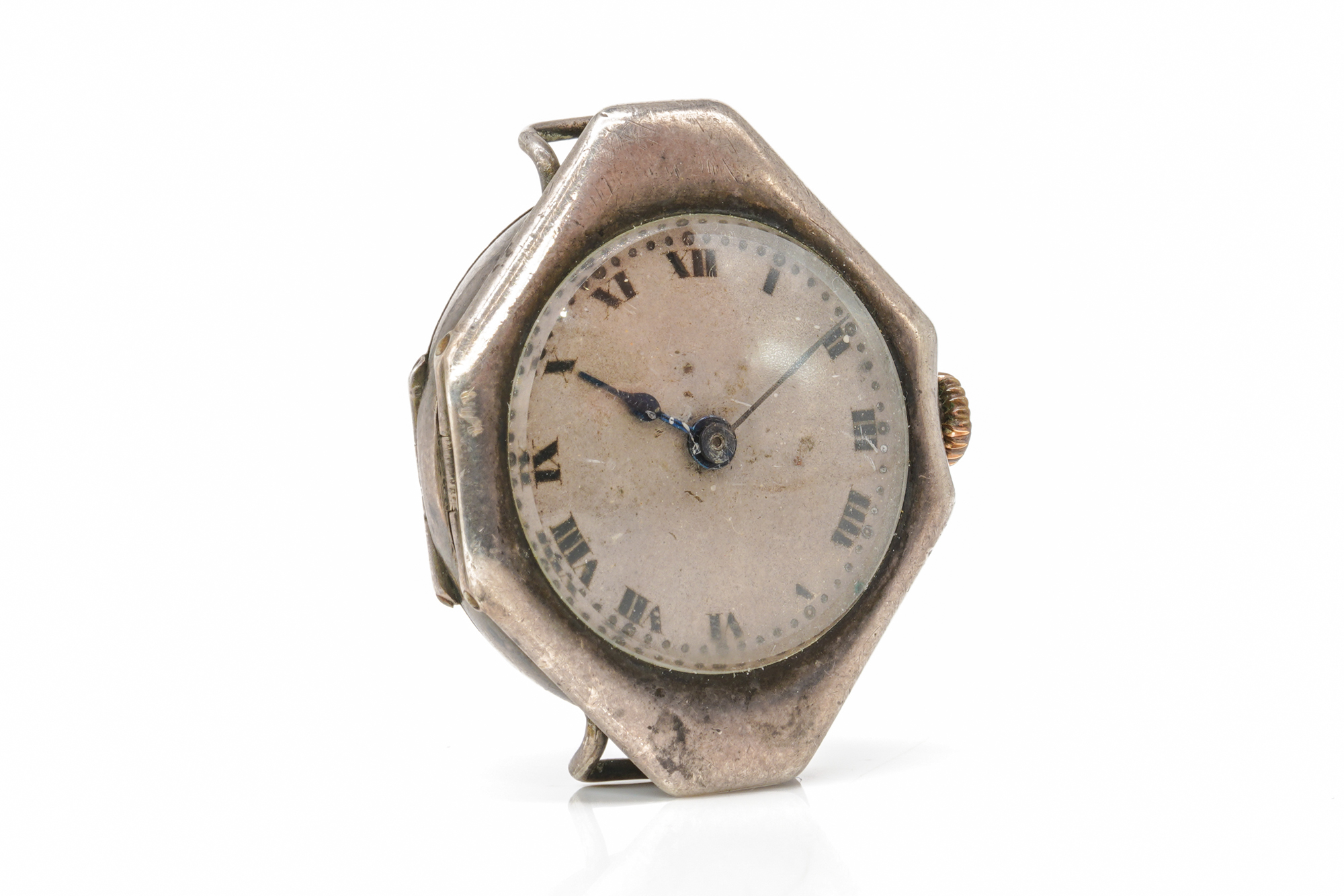 A ROLEX SILVER OCTAGONAL CASED LADY'S WRISTWATCH - Image 2 of 2