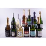 TWELVE BOTTLES CHAMPAGNE