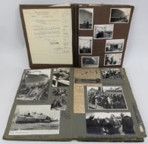 Maritime: An interesting collection of British merchant shipping memorabilia, mid 20th century.