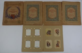 A collection vintage of cigarette cards. Issued by Will’s and John Player & Sons. (Quantity - 5