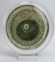 A Murano aventurine glass sculpture, possibly by Formia, mid 20th century. Modelled in the form of