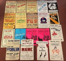 A collection of 19 vintage Brighton Theatre posters, together 3 other vintage posters, Brighton