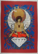 Malleus (Malleus Rock Art Lab, Italian, active since 1999) - 'Syd Barrett (Pink Floyd)', Red
