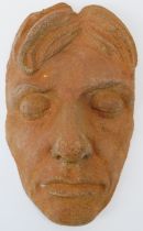 A composite cast of Vice-Admiral Horatio Nelson’s death mask. 20.6 cm height. Condition report: Some