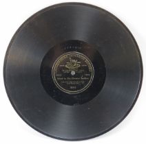 A Dame Christabel Harriette Pankhurst suffragette movement speech recorded on a 78 shellac record.