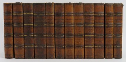Books: The Plays of William Shakespeare in twelve volumes, dated 1807. Printed from the text of