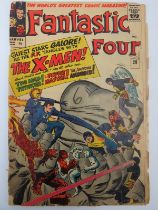 Marvel Comics: Fantastic Four issue number 28. Condition report: Some wear with age.