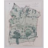 ‘A Map of the Hundred of Codsheath’ hand coloured engraving. Originally printed for Edward Hasted’