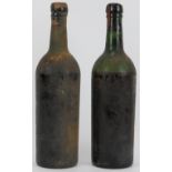 Two bottles of Sandeman 1963 vintage port. (2 items) Condition report: External wear and ullages