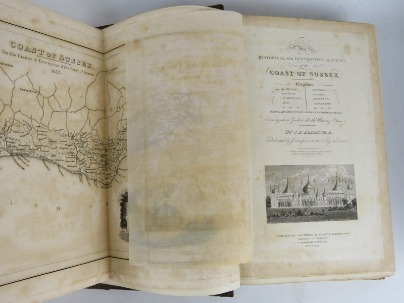 Sussex interest. Eight books on the history of Sussex including:Excursions in the County of Sussex - Image 6 of 9