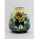 A Moorcroft ‘Lamia’ pattern vase designed by Rachel Bishop, dated 1999. Painted and impressed